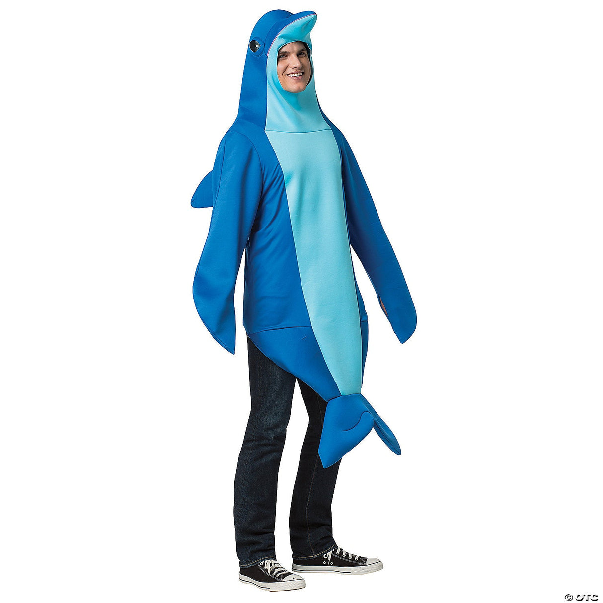 Adult Dolphin Costume – Ocean Sea Animal Halloween Cosplay Party Outfit