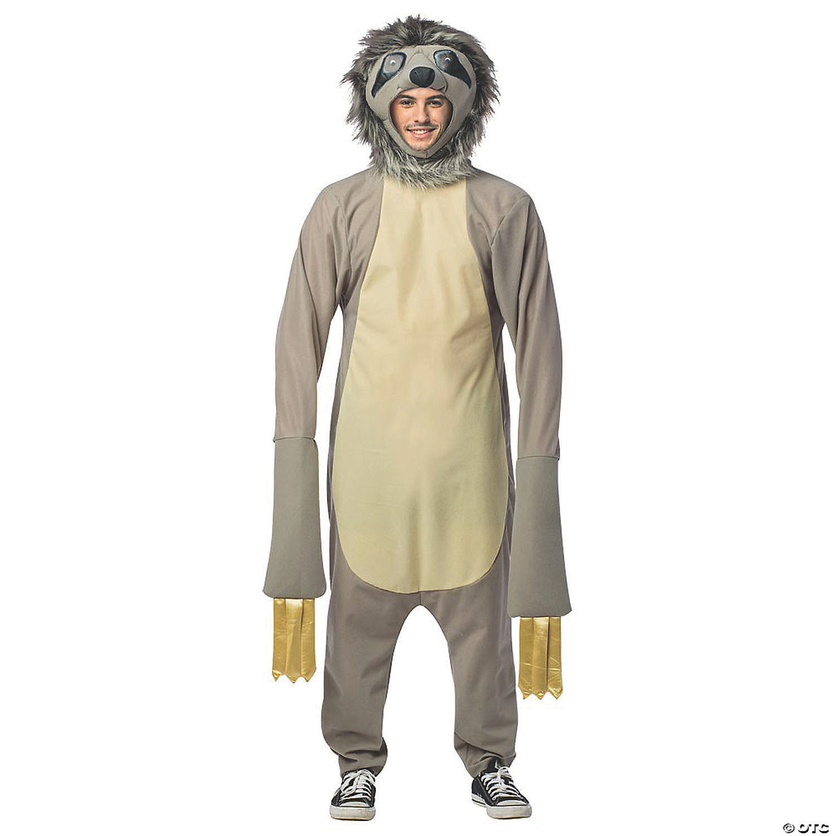 Adults Sloth Costume – Funny Animal Halloween Cosplay Party Outfit