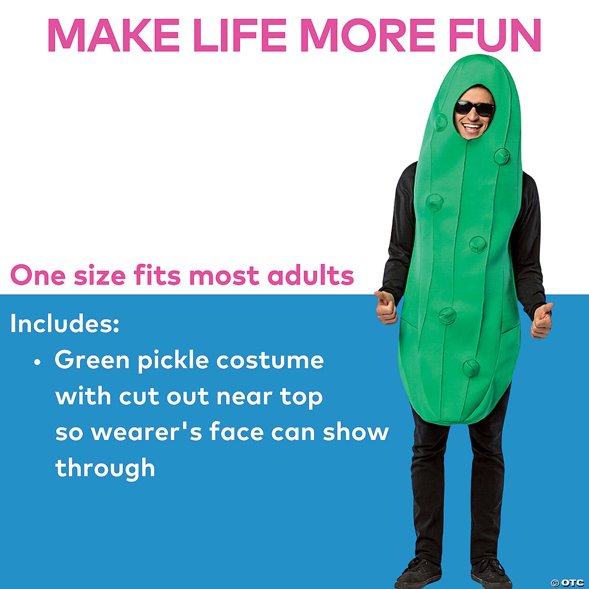 Adults Pickle Costume - Funny Halloween Animal Bird Party Cosplay Outfit