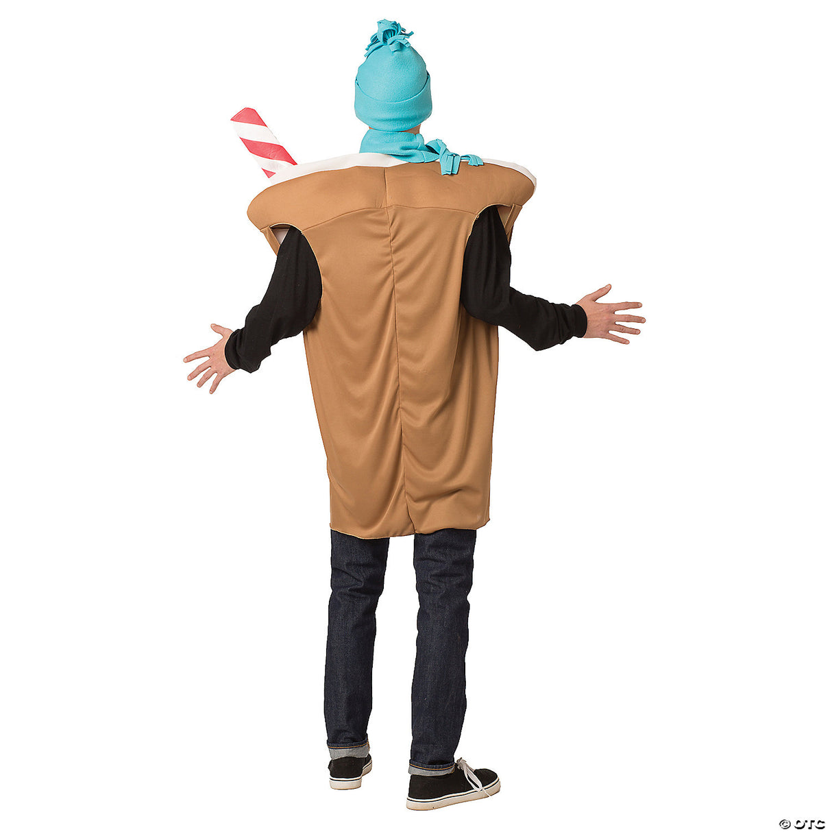 Adults Cold Brew Coffee Costume – Funny Drink Halloween Cosplay Party Outfit
