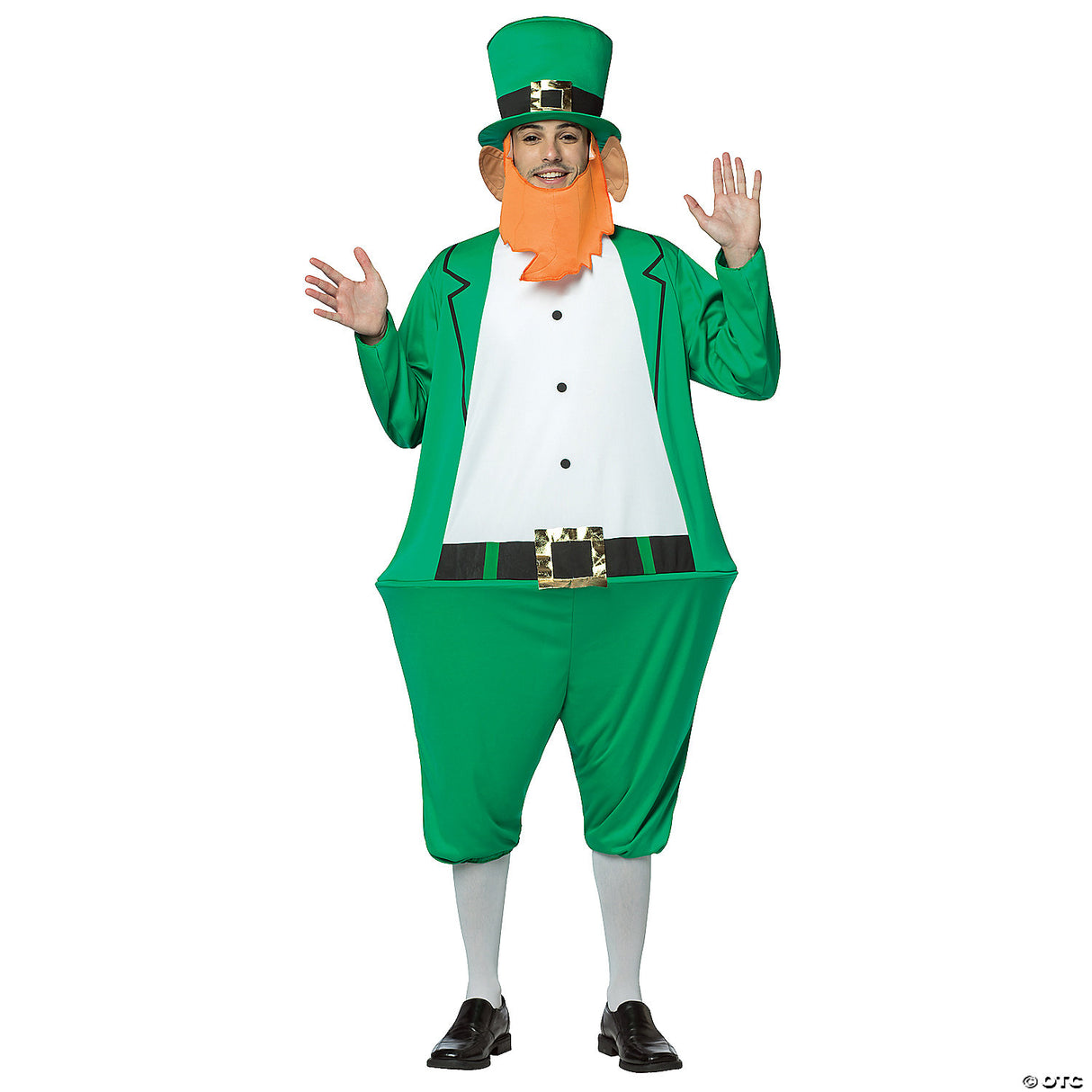 Adult Leprechaun Hoopster Costume – Funny Irish St. Patrick’s Day Halloween Outf