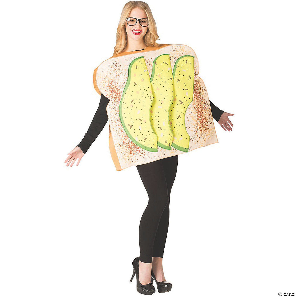 Women's Avocado Toast Costume - Adult Halloween Costume Cosplay Party Outfit
