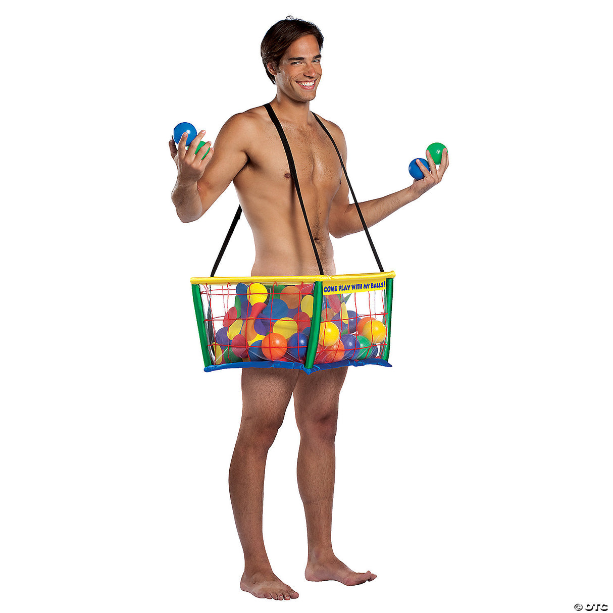 Adult Ball Pit Costume – Funny Colorful Toy Game Halloween Party Cosplay Outfit