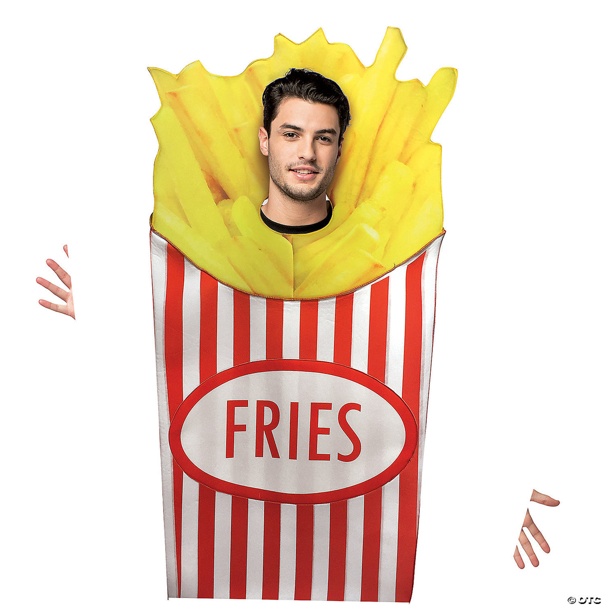 Adults French Fries Costume – Funny Food Halloween Party Cosplay Outfit