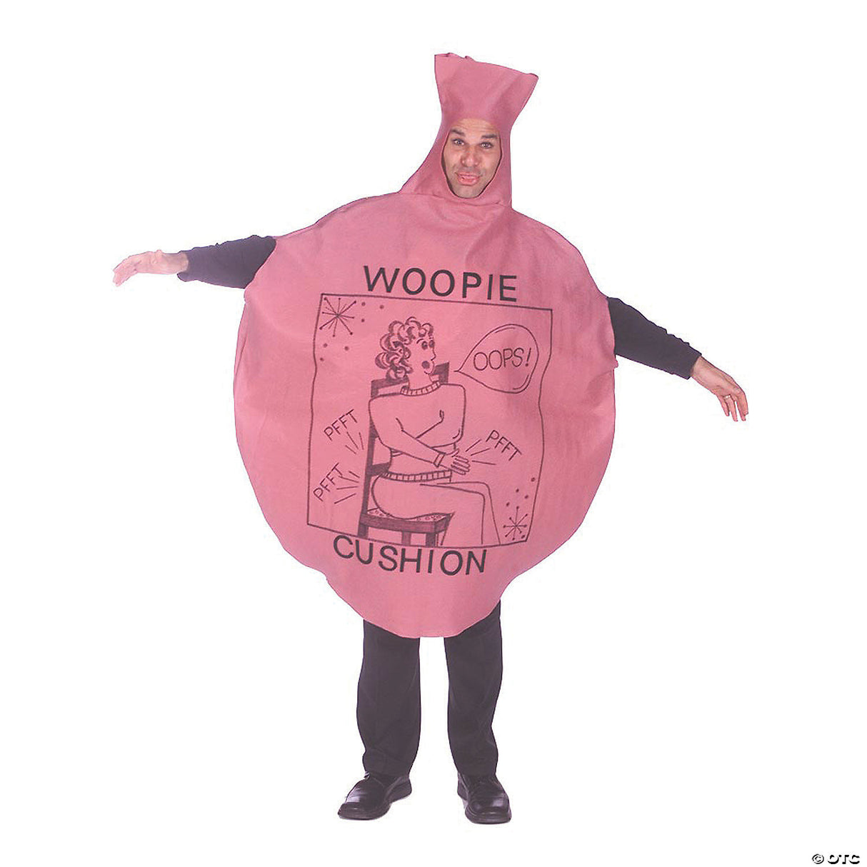Men's Whoopie Cushion Costume - Adult Halloween Costume Accessory Party Dress Up