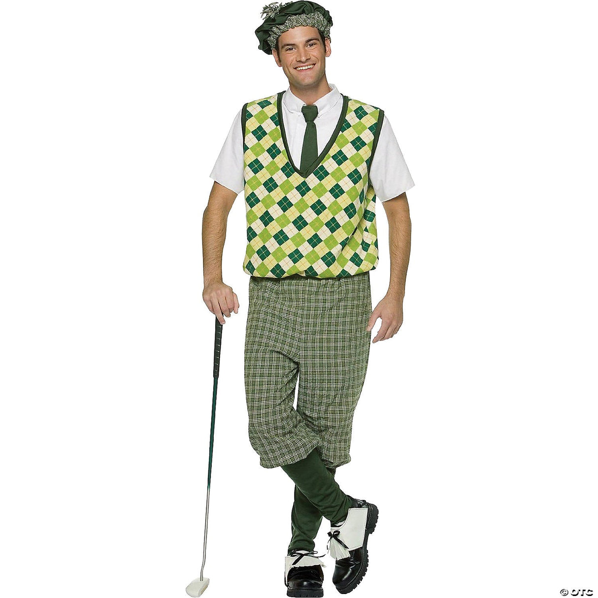 Men's Old Tyme Golfer - Adult Halloween Costume Accessory Party Dress Up
