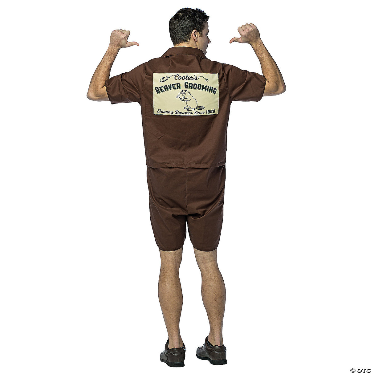 Men's Beaver Grooming Costume - Adult Halloween Costume Accessory Party Dress Up
