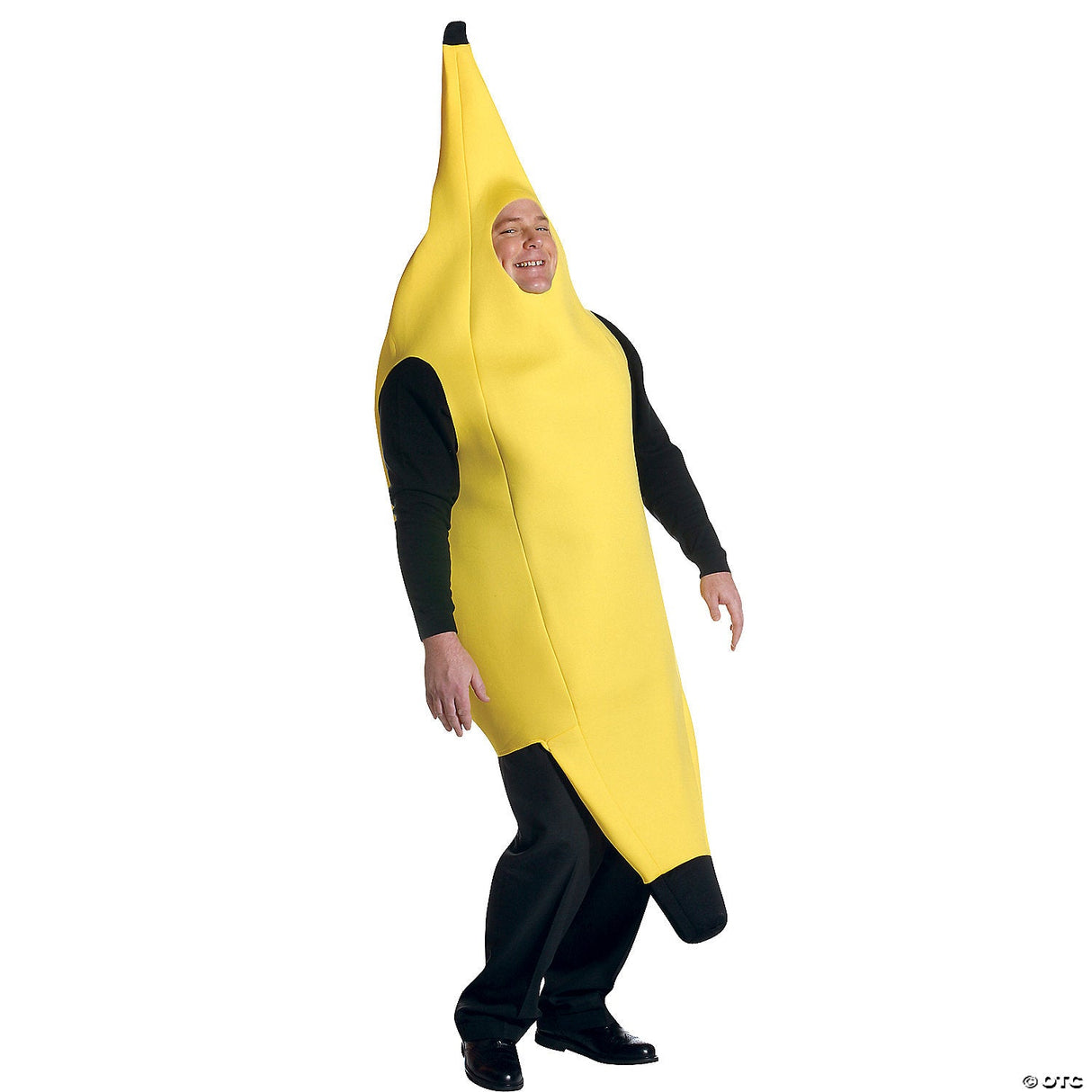 Adults Plus Size Banana Costume - Funny Fruit Halloween Party Cosplay Outfit