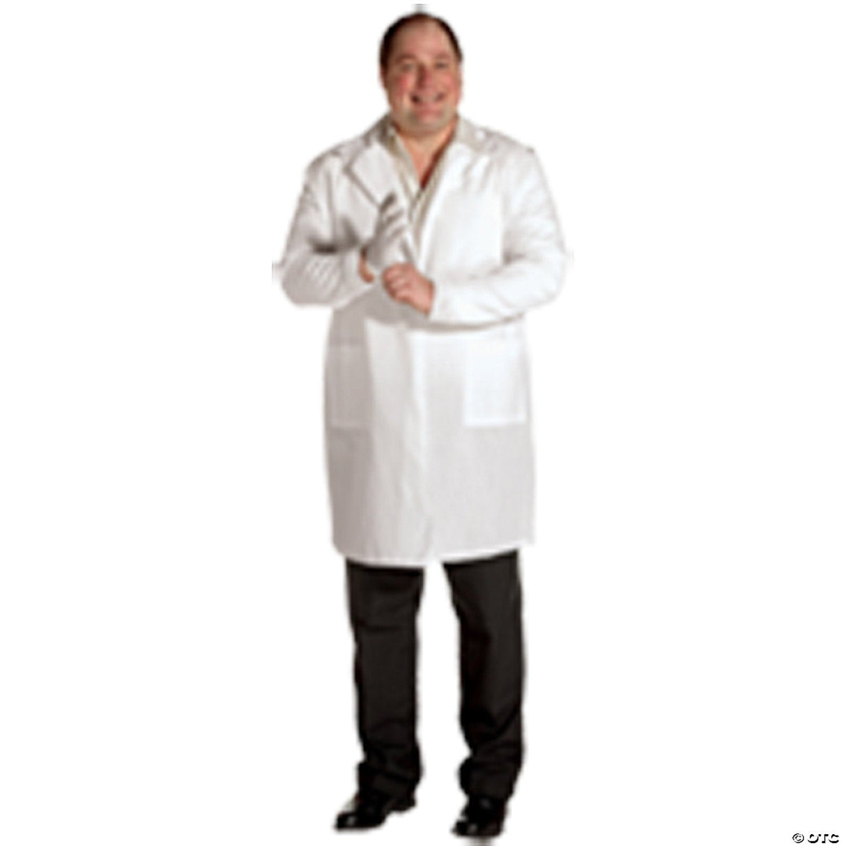 Men's Plus Size Lab Coat - Adult Halloween Costume Accessory Party Dress Up
