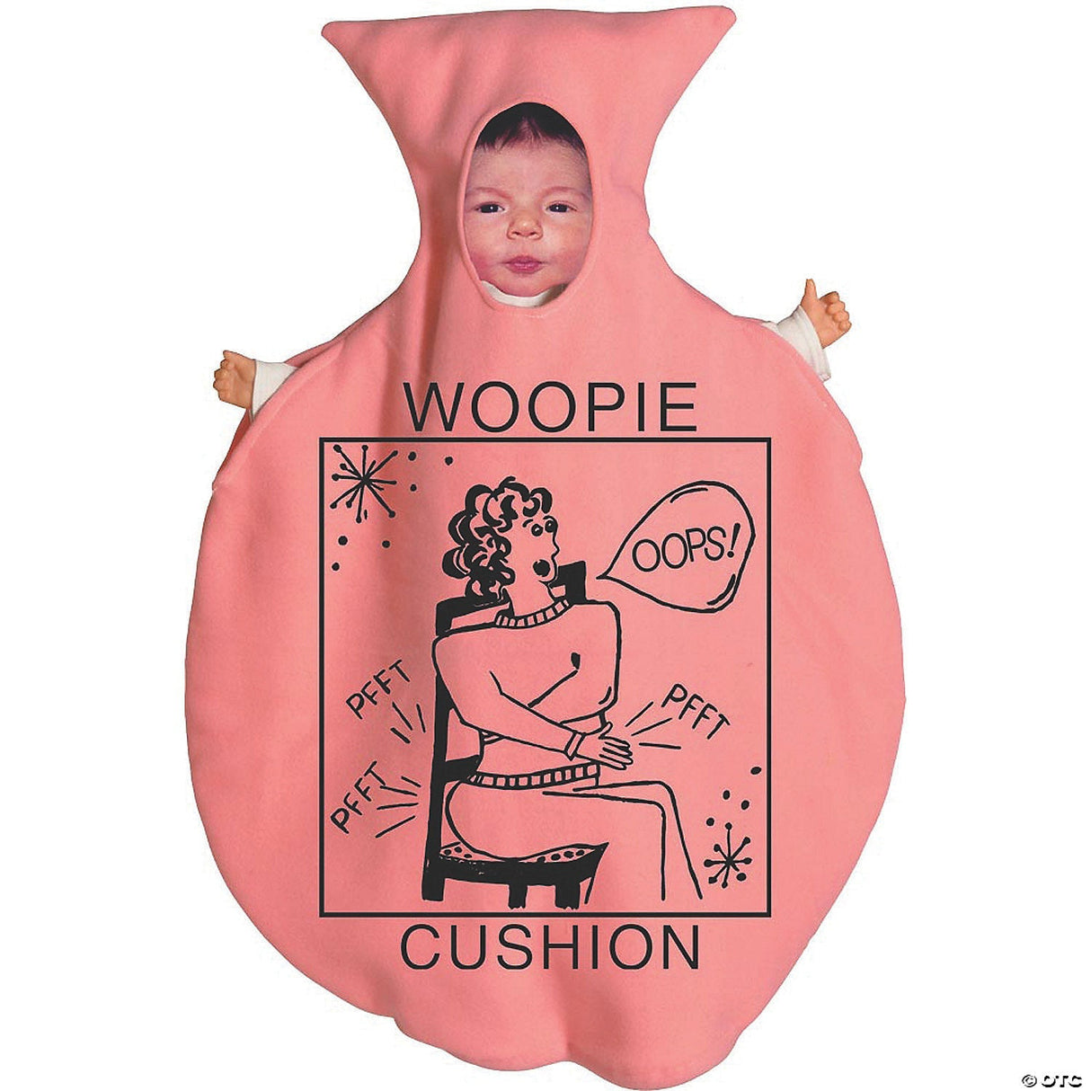 Baby Whoopie Cushion Bunting Costume - Halloween Costume Cosplay & Party Outfit