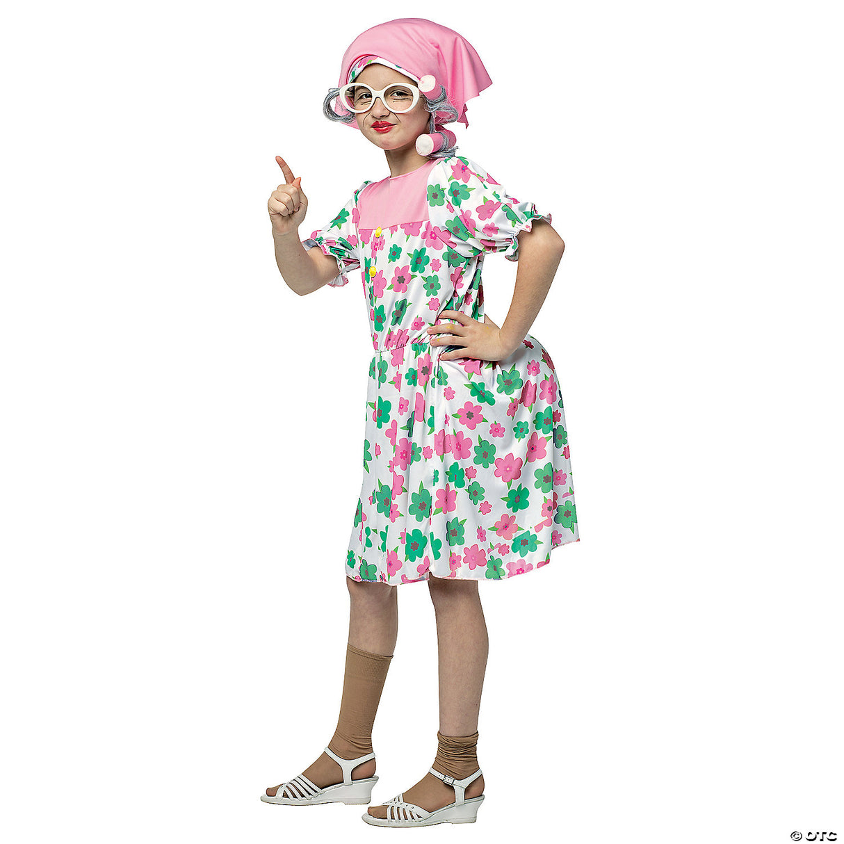 CHILD GRANNY COSTUME - Halloween Costume Cosplay & Party Outfit For Kids