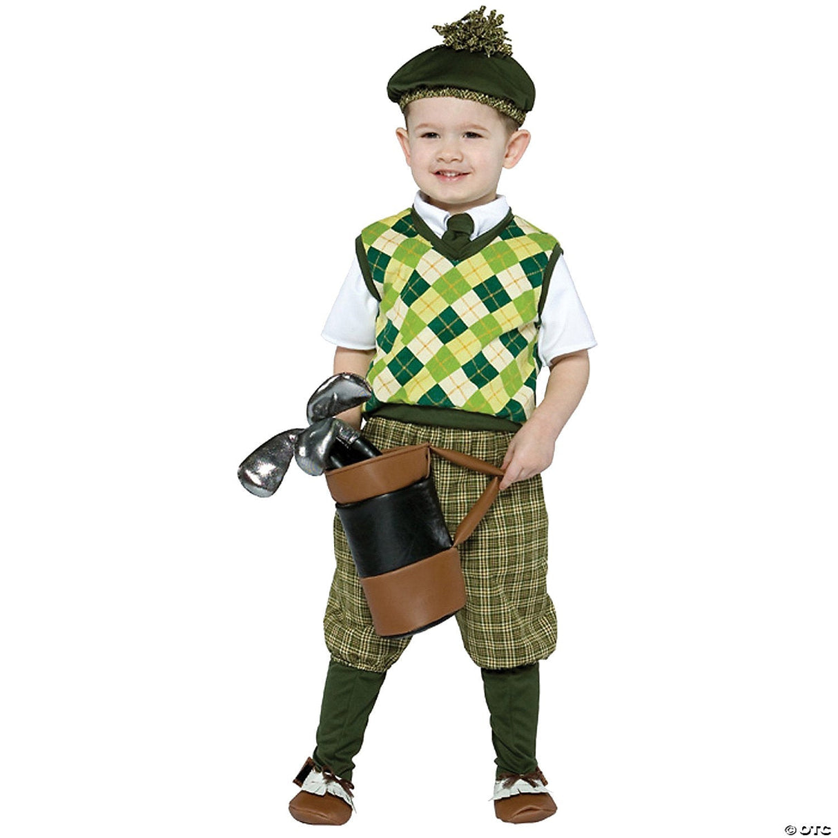 Boy's Future Golfer Costume - Halloween Costume Outfit Dress Up Party