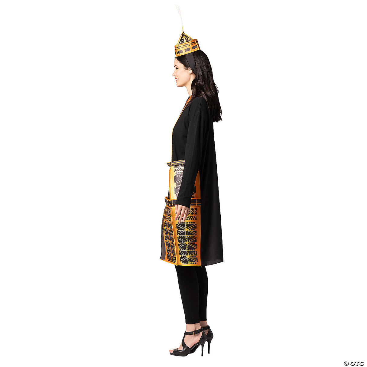 Adults Eiffel Tower Costume - French Theme Halloween Party Cosplay Outfit