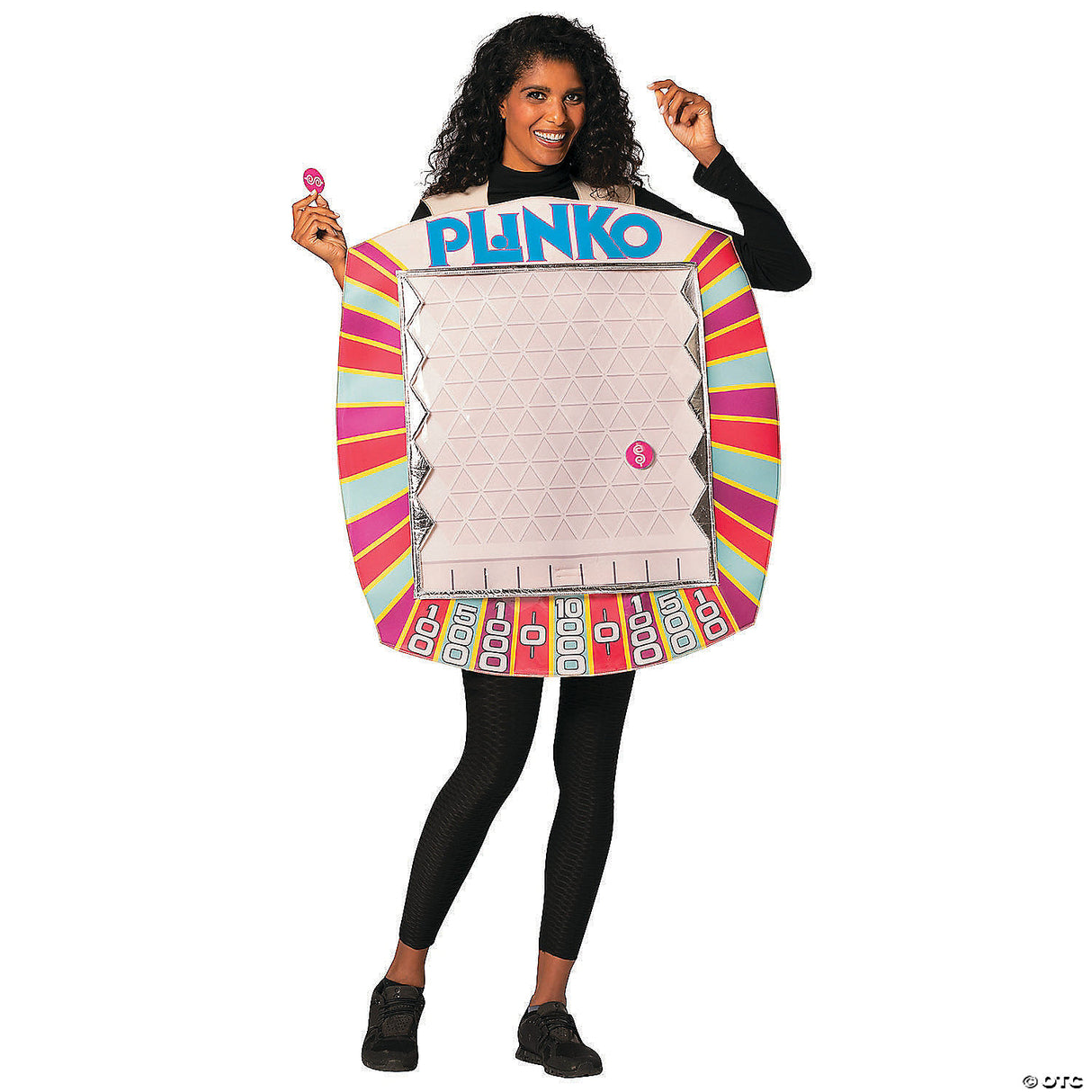 Adults Price Is Right Plinko Game Costume - Funny Halloween Animal Bird Party Co