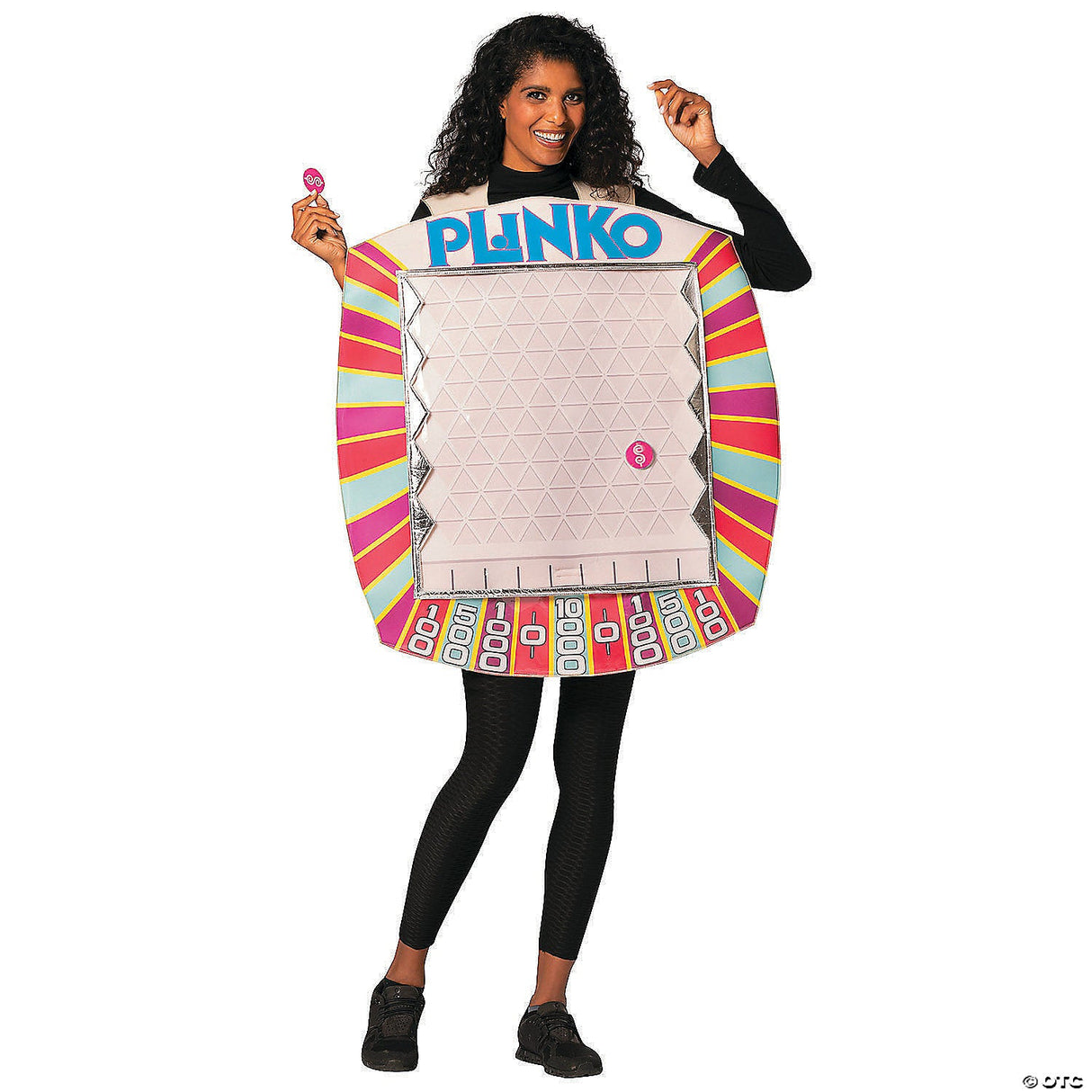 Adults Price Is Right Plinko Game Costume - Funny Halloween Animal Bird Party Co