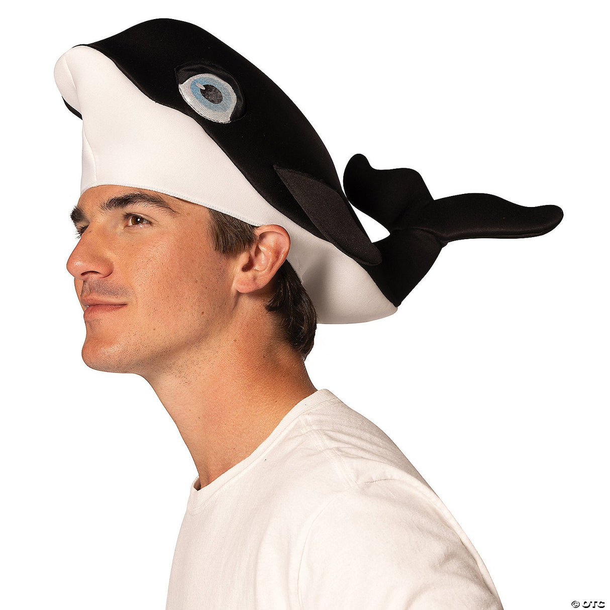 Adults Orca Whale Hat Costume - Funny Halloween Animal Bird Party Cosplay Outfit