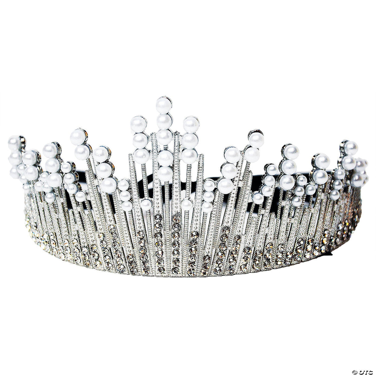Pearl Tiara With Ribbon