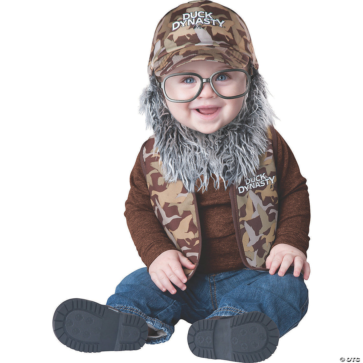 DUCK D BABY UNCLE SI TOD 12-18 - Toddler Halloween Costume Cosplay Dress Up & Pa