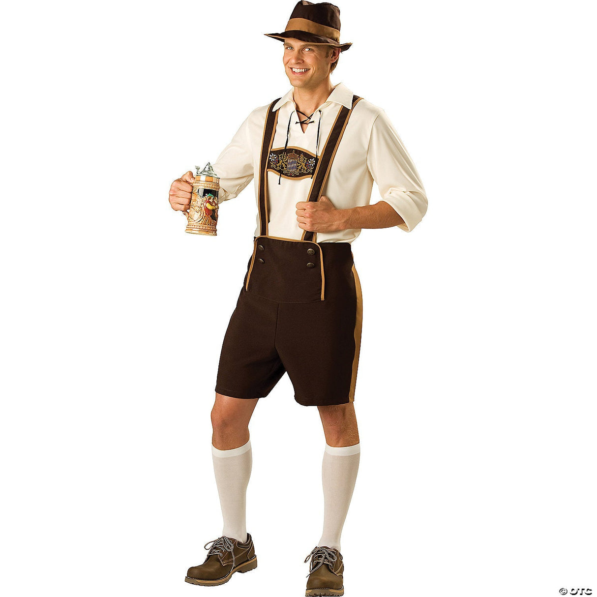 MEN'S BAVARIAN GUY COSTUME XL -Oktoberfest Halloween Costume Adult Cosplay Party