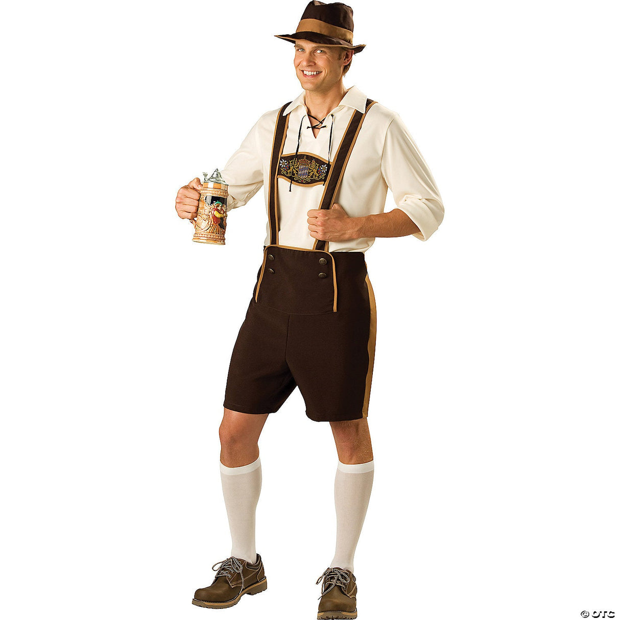 MEN'S BAVARIAN GUY COSTUME XL -Oktoberfest Halloween Costume Adult Cosplay Party