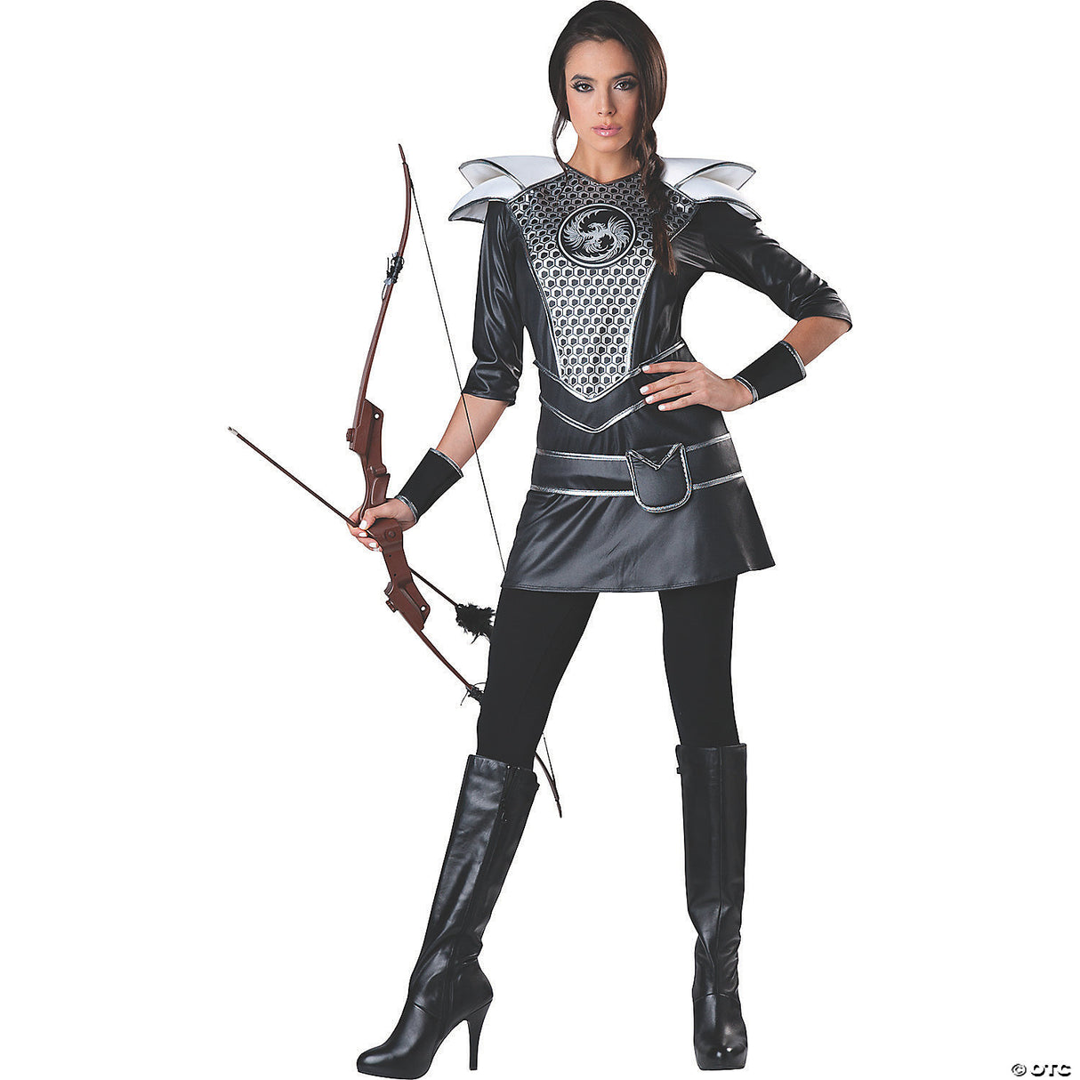 Midnight Huntress Adult Costume Small – Warrior Archer Halloween Cosplay Outfit