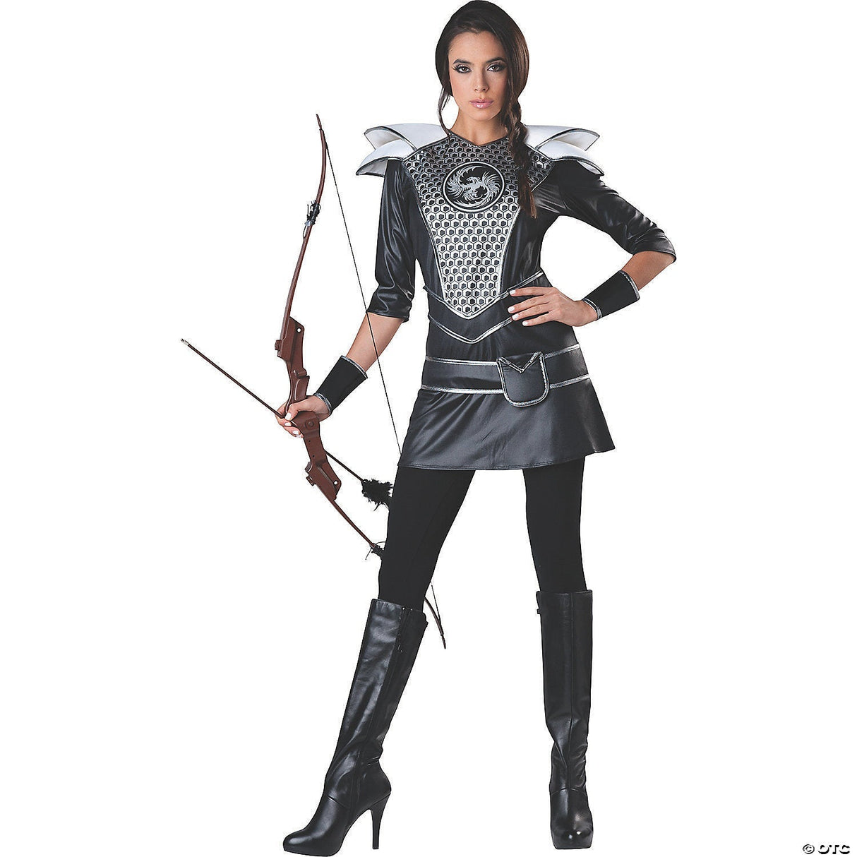 Midnight Huntress Adult Costume Small – Warrior Archer Halloween Cosplay Outfit