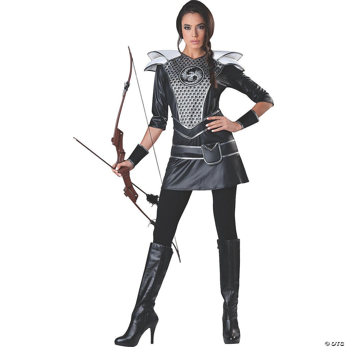 Midnight Huntress Adult Costume Small – Warrior Archer Halloween Cosplay Outfit