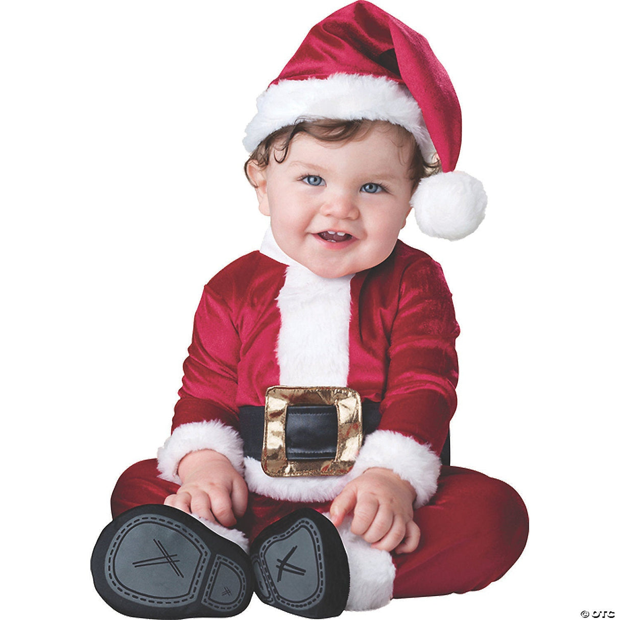 BABY SANTA 6-12MO - Halloween Costume Cosplay & Party Outfit For Kids