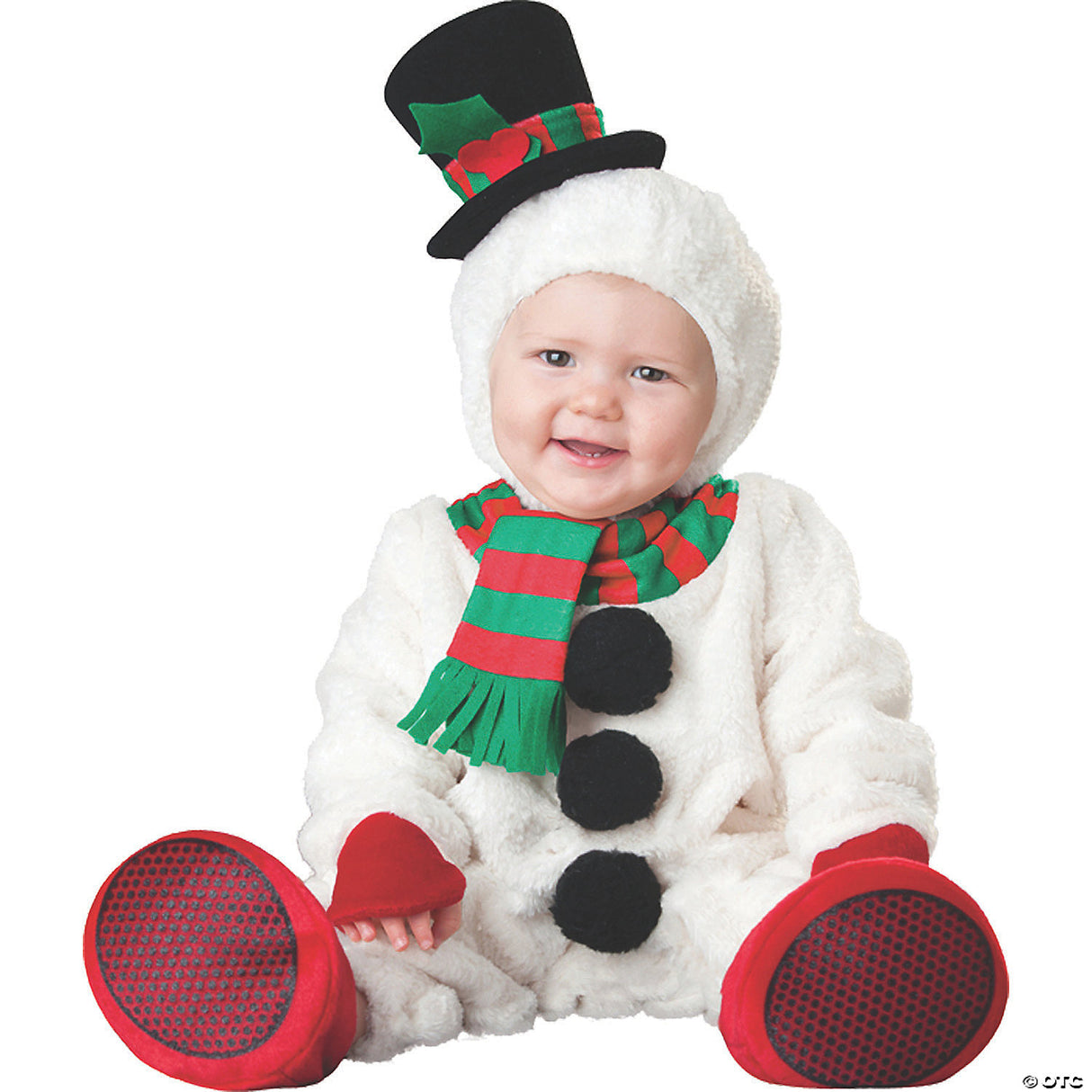 SILLY SNOWMAN 6-12MO - Toddler Baby Halloween Costume Outfit Dress Up