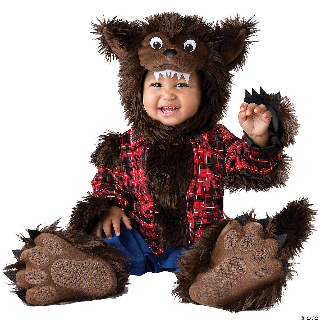 BABY'S WEE WEREWOLF-0-6 MOS - Halloween Costume Cosplay & Party Outfit For Kids