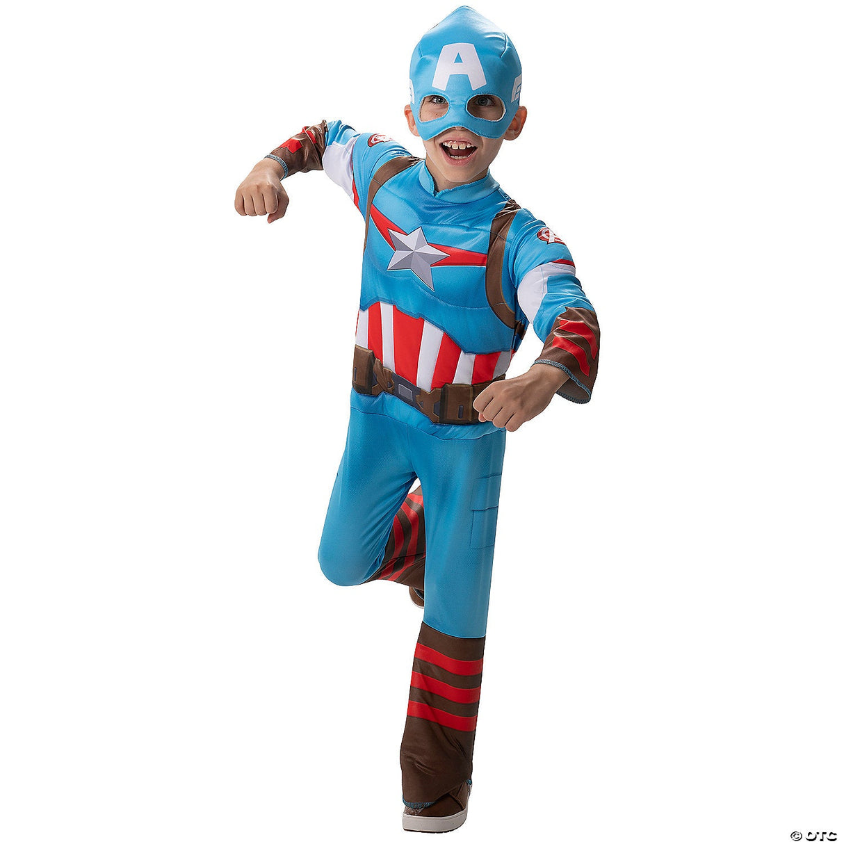 CAPTAIN AMERICA TODDLER 3T-4T - Toddler Halloween Costume Cosplay Dress Up