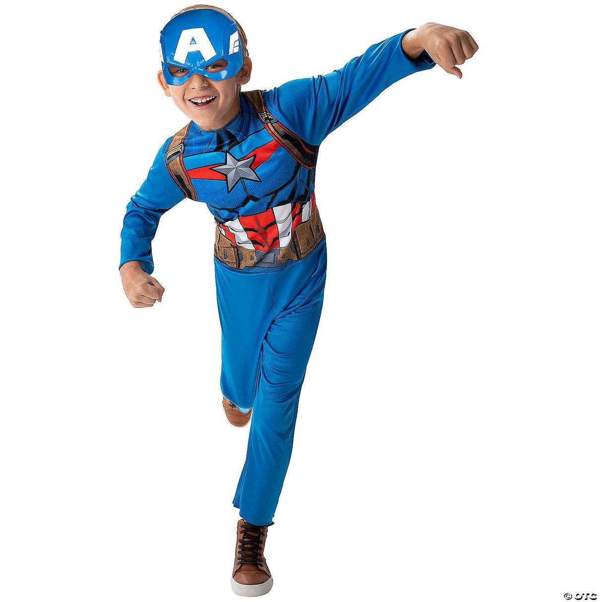 CHILD CAPTAIN AMERICA VALUE MD - Halloween Costume Cosplay & Party Outfit Kids