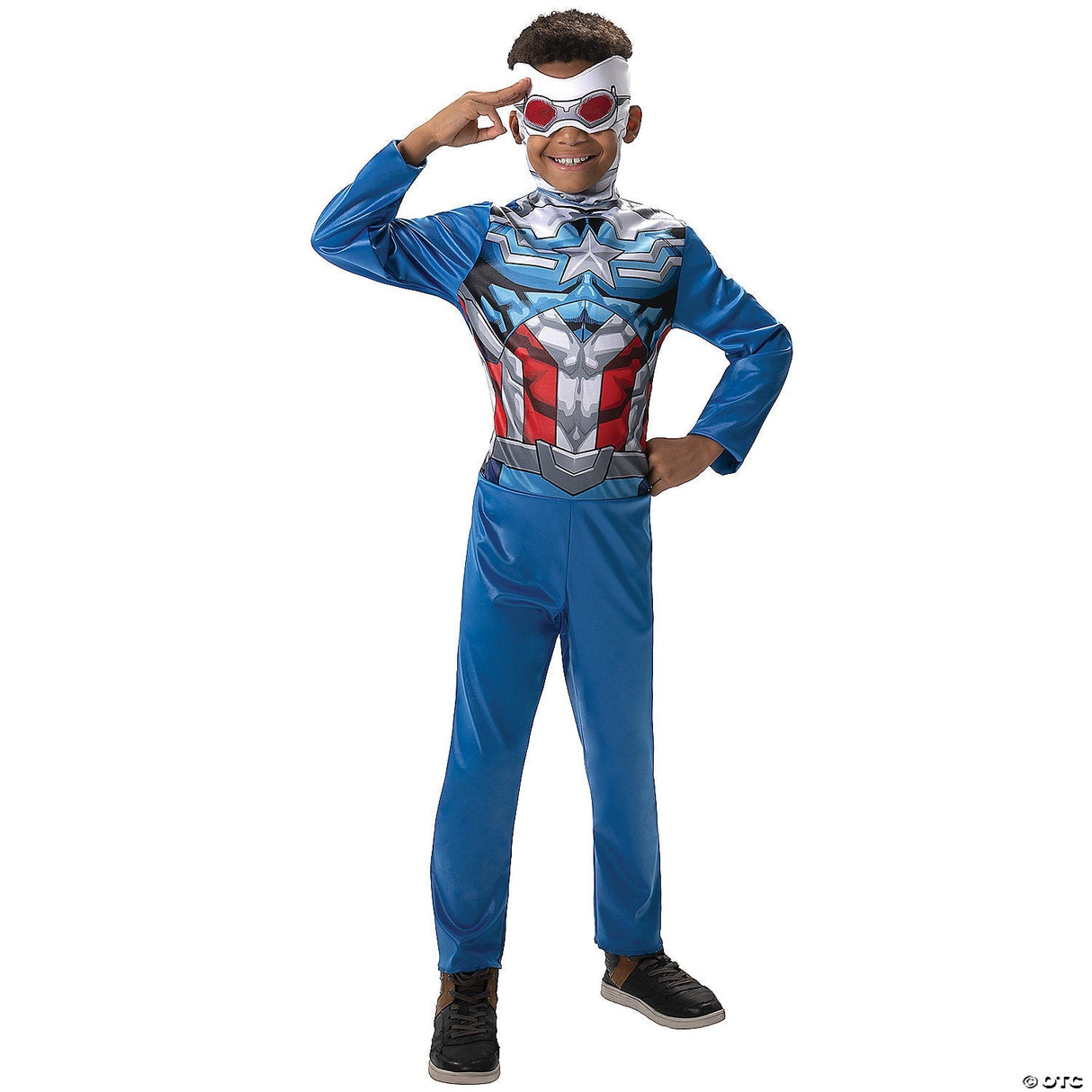 CHILD CAPTAIN AMERICA VALUE MD - Halloween Costume Cosplay & Party Outfit Kids