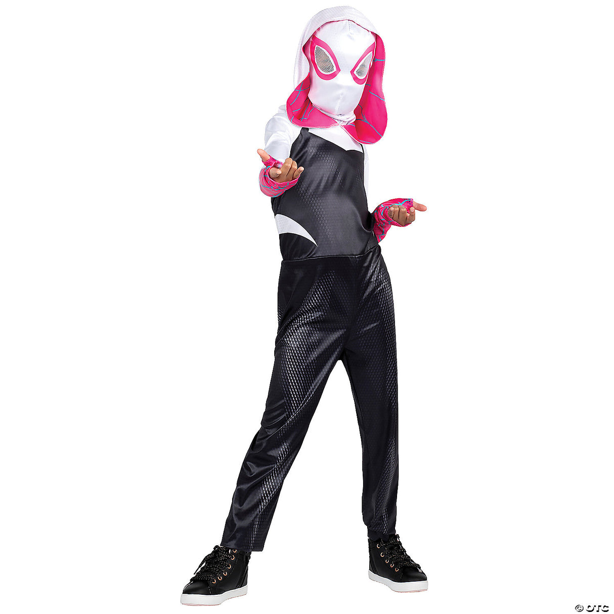 Kids Ghost Spider Gwen Costume 8-10 Kids Halloween Costume Dress Up Party