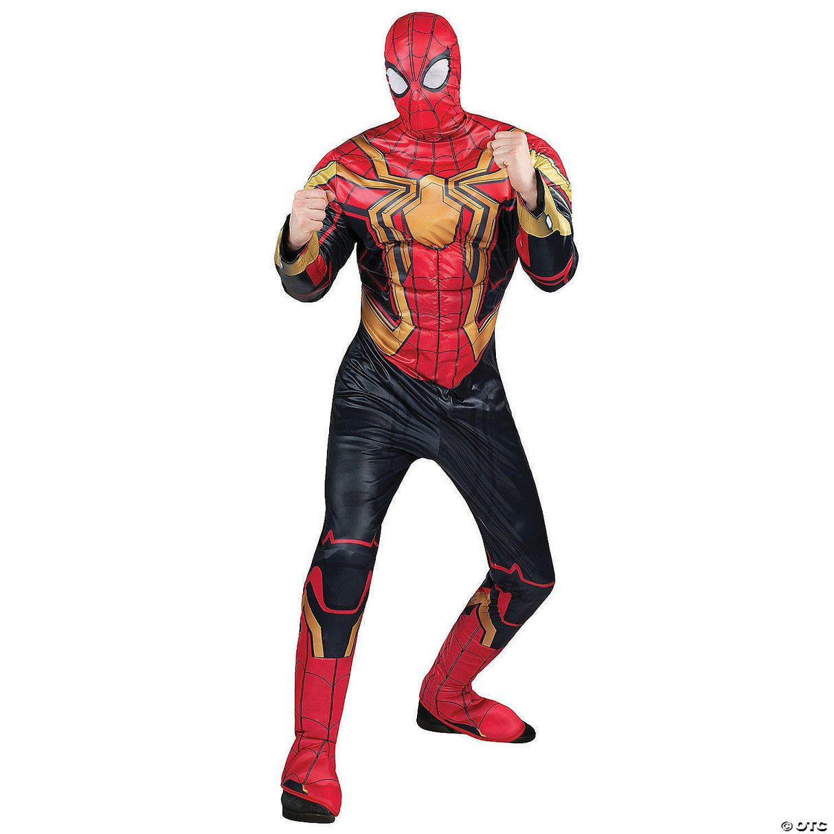 ADLT SPIDER-MAN SUIT QUALUX STND - Halloween Costume Outfit Cosplay Party Dress