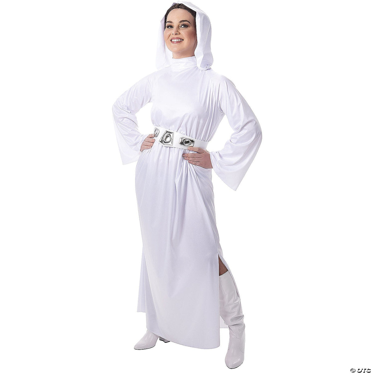 ADLT PRINCESS LEIA HOODED SM - Baby Halloween Costume Cosplay Dress Up & Party O