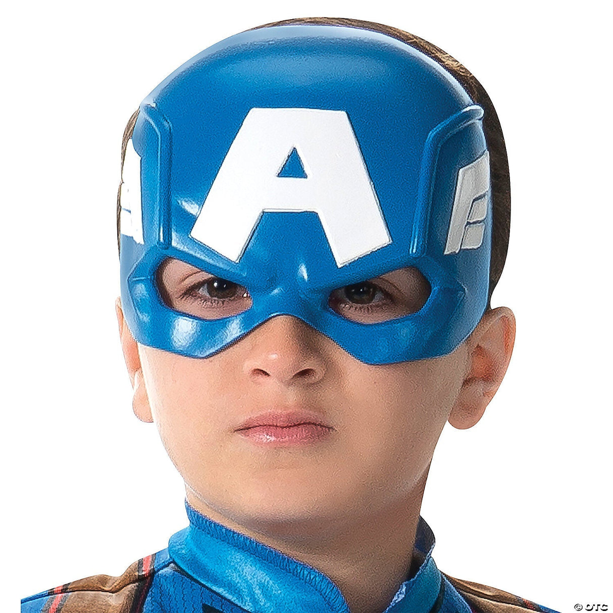 Kids Marvel Captain America Steve Rogers Half Mask - Halloween Mask Horror