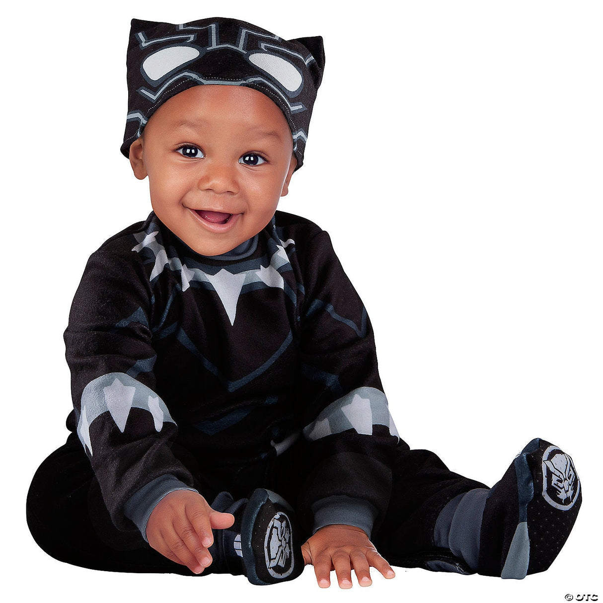 INFANT BLACK PANTHER 6-12M - Baby Halloween Costume Cosplay Dress Up & Party Out