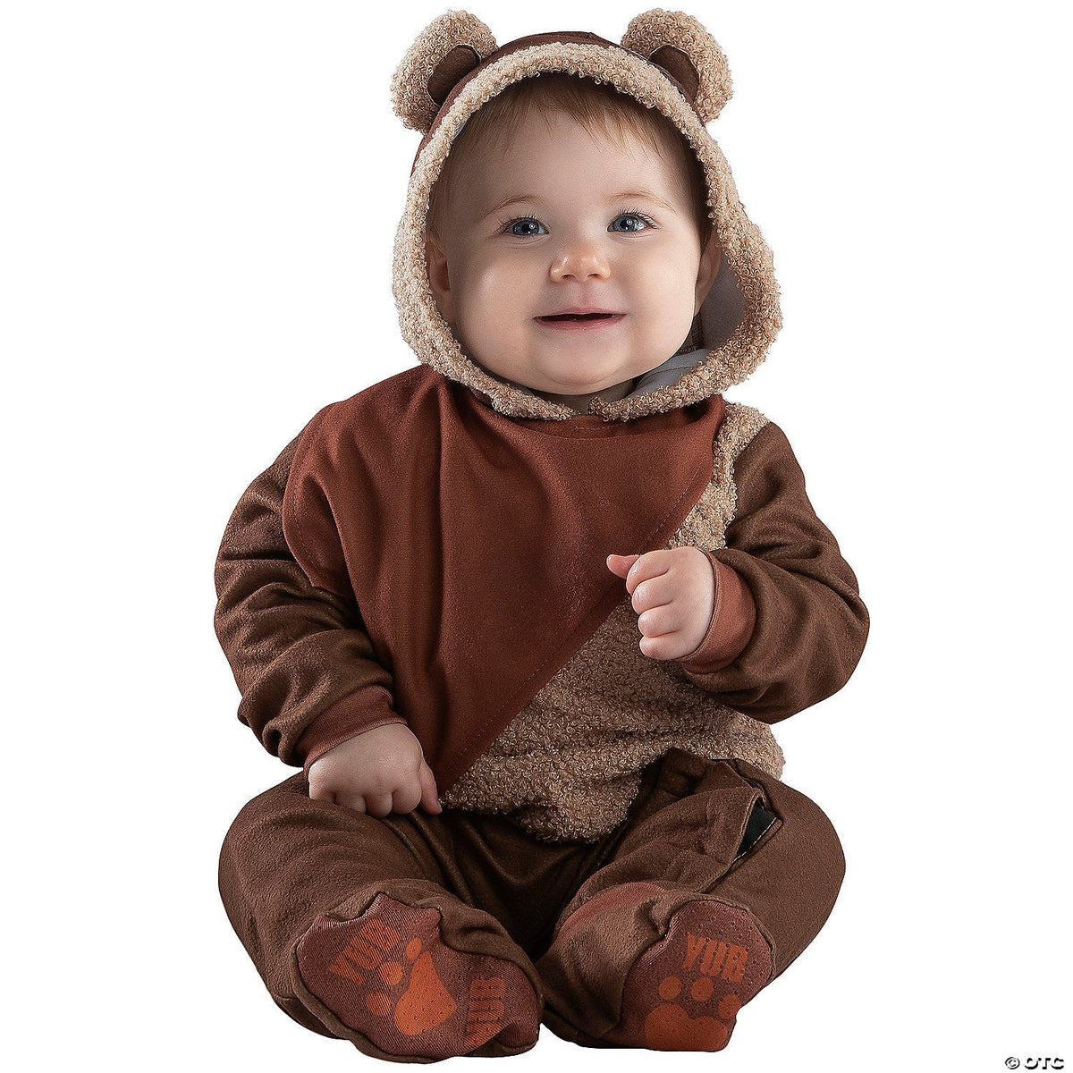 INFANT EWOK COST 0-6M - Baby Halloween Costume Cosplay Dress Up & Party Outfit
