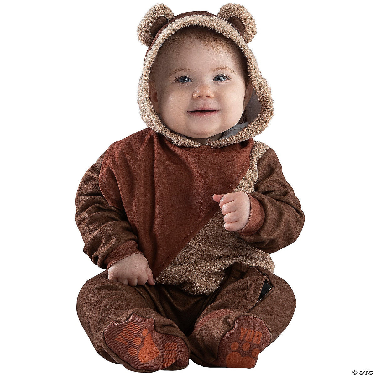 INFANT EWOK COST 0-6M - Baby Halloween Costume Cosplay Dress Up & Party Outfit