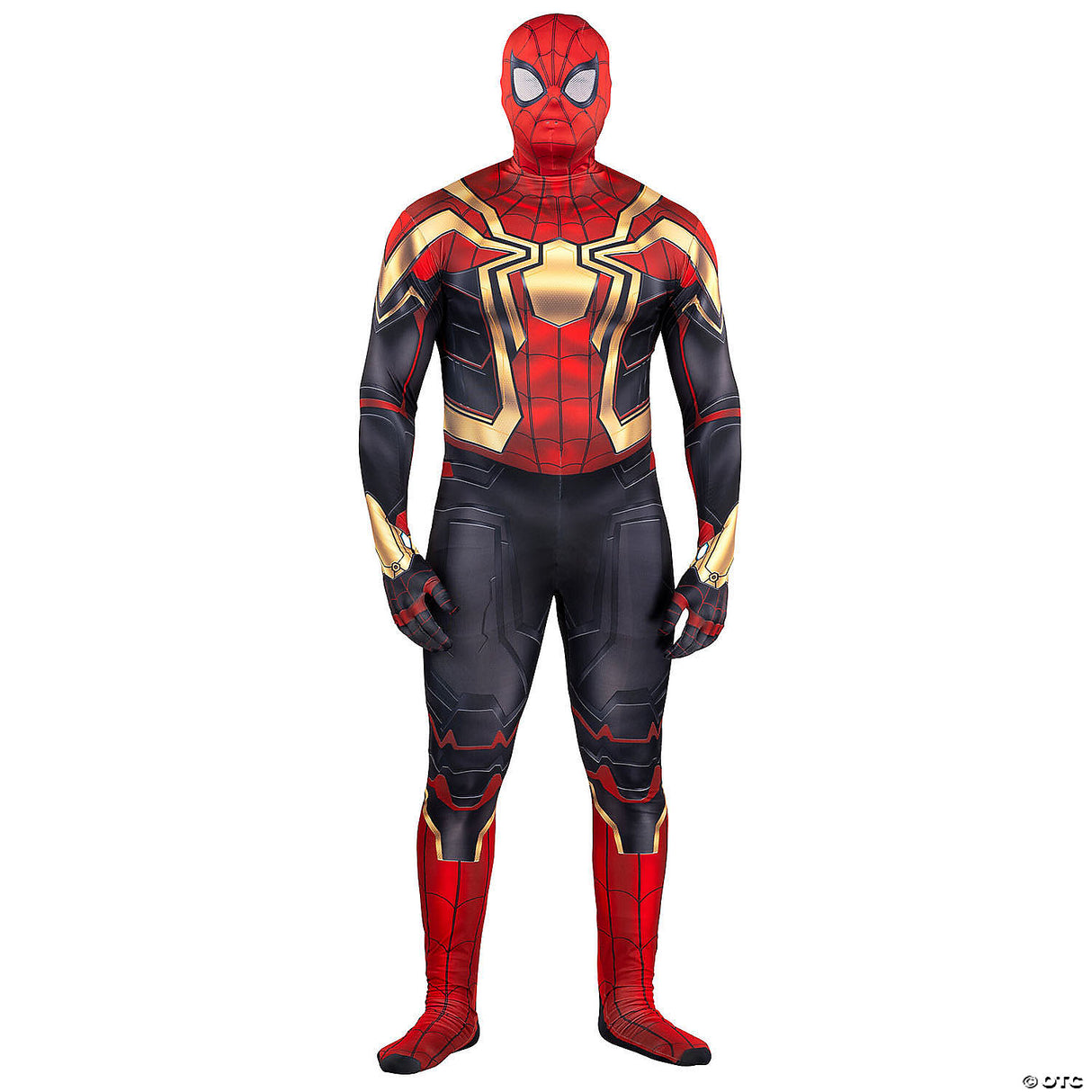 Adlt Spiderman Integrated Zentai Suit Sm - Halloween Costume Outfit Cosplay Part