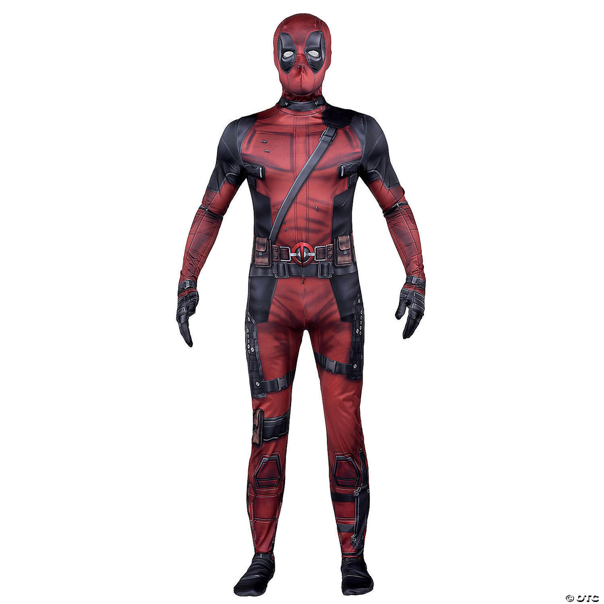 Adlt Deadpool Zentai Suit Costume L
