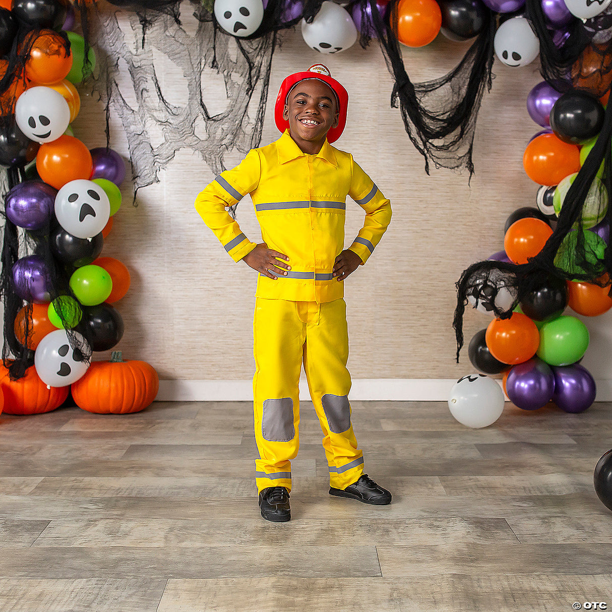 FIREMAN CHILD SMALL Halloween Costume Cosplay & Party Outfit For Kids