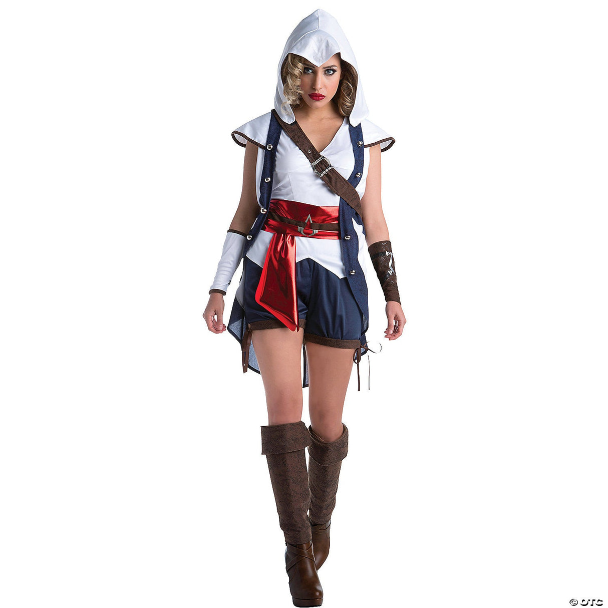 WOMEN'S ASSASSIN'S CREED CONNOR COSTUME - Adult Halloween Costume Cosplay Party