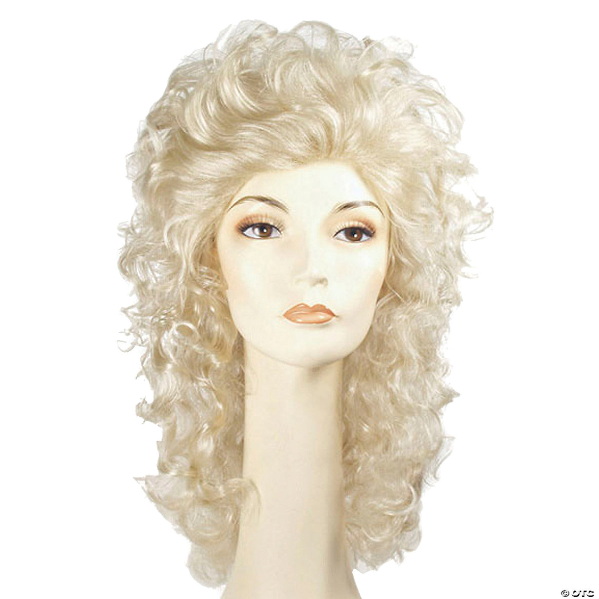 ADULT SHOWGIRL WAVY WIG - Halloween Costume Dress Up Party Outfit