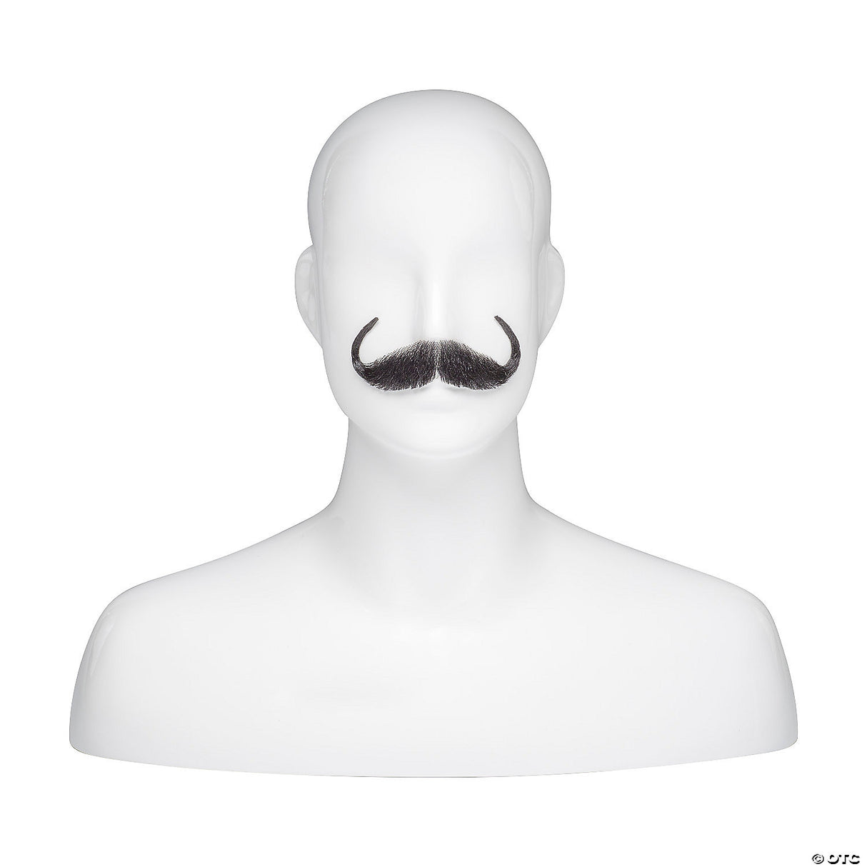 HANDLEBAR MUSTACHE HUMAN WHITE 60