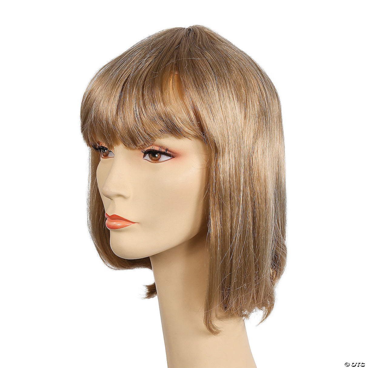1940s Page Wig Black Short Vintage Costume Theatre Cosplay Adult Women