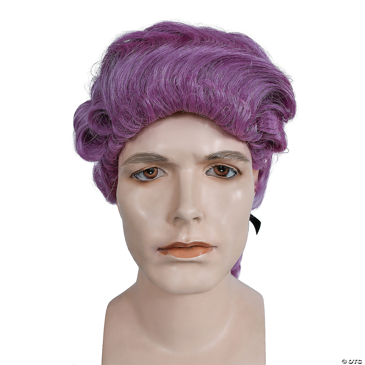 Adult Colonial Man Wig Brown Short Historical Costume Theatre Cosplay Adult