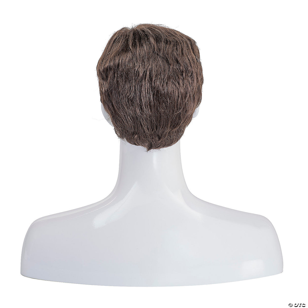 Mitt Man Wig Medium Chestnut Brown Short Costume Cosplay Theatre Adult Men