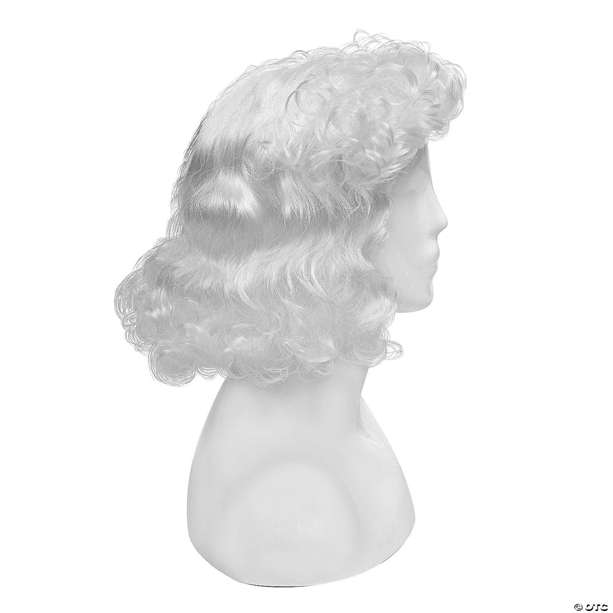 Santa Wig White By367cv2 Long Curly Costume Christmas Theatre Cosplay Adult